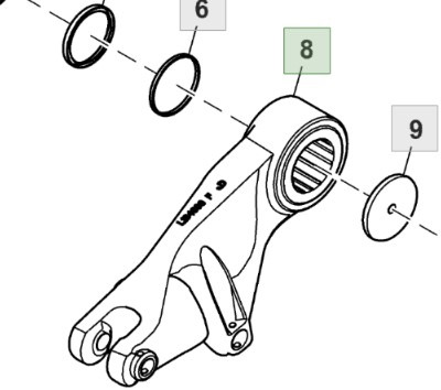John Deere 6195R Plecak Podnośnik Podpora Ramiona Prawa Lewa L164895 L164896 - Ανταλλακτικό για Γεωργικά μηχανήματα: φωτογραφία 1 John Deere 6195R Plecak Podnośnik Podpora Ramiona Prawa Lewa L164895 L164896 - Ανταλλακτικό για Γεωργικά μηχανήματα: φωτογραφία 1