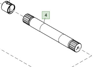 John Deere 6195R Wał Wahliwy Tylnego Zaczepu L168104 - Αμάξωμα και εξωτερικό για Γεωργικά μηχανήματα: φωτογραφία 1 John Deere 6195R Wał Wahliwy Tylnego Zaczepu L168104 - Αμάξωμα και εξωτερικό για Γεωργικά μηχανήματα: φωτογραφία 1