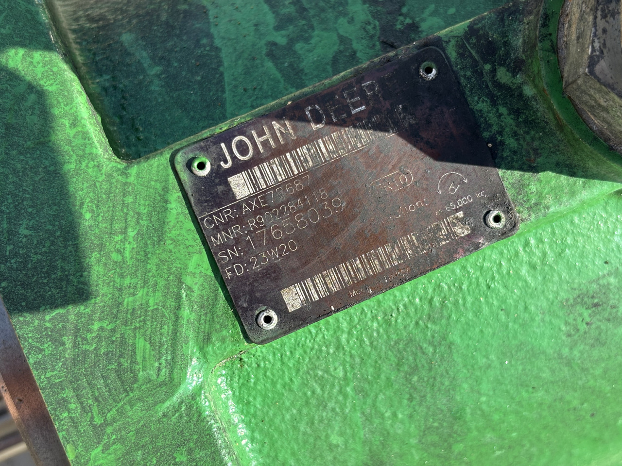 John Deere 8200 8400 8600 9500 9800 Hydromotor AXE78687 - Υδραυλικός κινητήρας για Γεωργικά μηχανήματα: φωτογραφία 3 John Deere 8200 8400 8600 9500 9800 Hydromotor AXE78687 - Υδραυλικός κινητήρας για Γεωργικά μηχανήματα: φωτογραφία 3