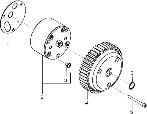 John Deere 9470RX - Pompa olejowa RE527933 (Silnik) - Αντλίας λαδιού για Γεωργικά μηχανήματα: φωτογραφία 1 John Deere 9470RX - Pompa olejowa RE527933 (Silnik) - Αντλίας λαδιού για Γεωργικά μηχανήματα: φωτογραφία 1