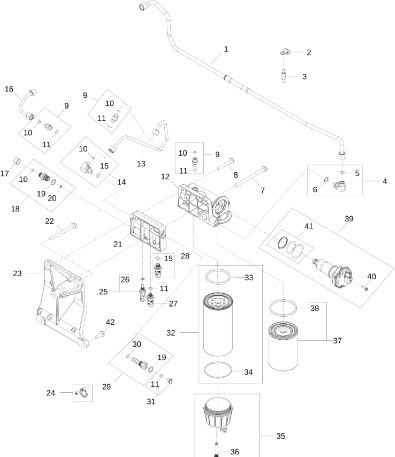 John Deere 9470RX - Zawór RE540282 (Silnik) - Βαλβίδα για Γεωργικά μηχανήματα: φωτογραφία 1 John Deere 9470RX - Zawór RE540282 (Silnik) - Βαλβίδα για Γεωργικά μηχανήματα: φωτογραφία 1