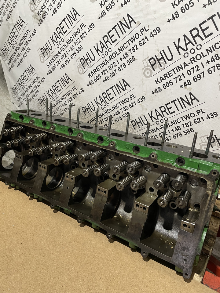 John Deere S790 9470 9470RX - głowica cylindra RE520563 - Κυλινδροκεφαλή για Γεωργικά μηχανήματα: φωτογραφία 1 John Deere S790 9470 9470RX - głowica cylindra RE520563 - Κυλινδροκεφαλή για Γεωργικά μηχανήματα: φωτογραφία 1