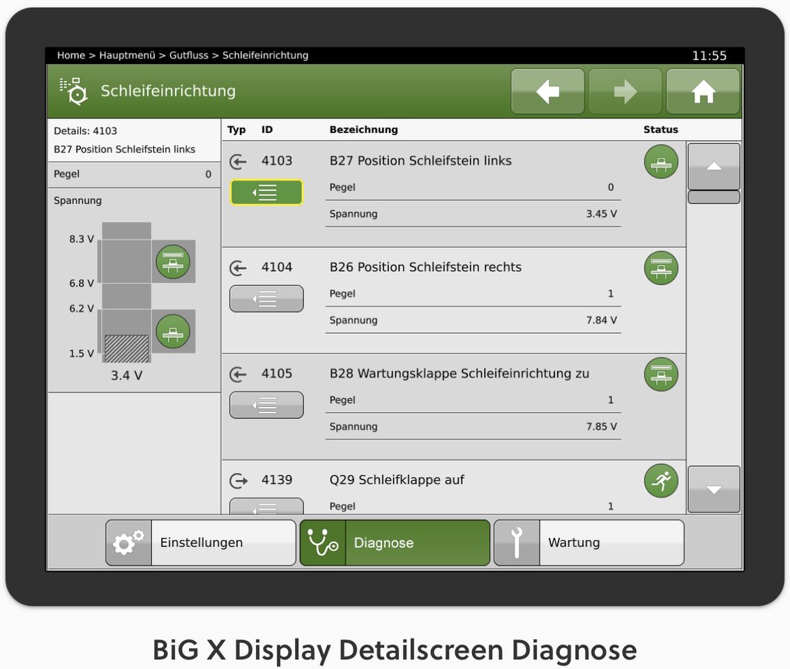 Krone BigX 780 Terminal X-Touch 12 - Ταμπλό αυτοκινήτου για Γεωργικά μηχανήματα: φωτογραφία 5 Krone BigX 780 Terminal X-Touch 12 - Ταμπλό αυτοκινήτου για Γεωργικά μηχανήματα: φωτογραφία 5