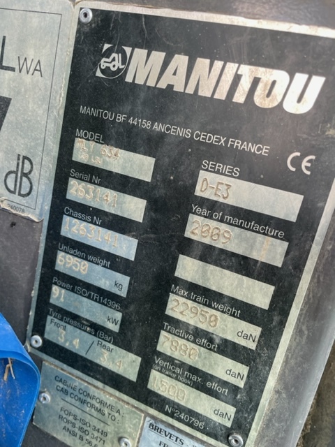 Manitou 634-120 LSU zwolnica zwrotnica skrzynia biegów koła kabina części - Ακραξόνιο για Γεωργικά μηχανήματα: φωτογραφία 4 Manitou 634-120 LSU zwolnica zwrotnica skrzynia biegów koła kabina części - Ακραξόνιο για Γεωργικά μηχανήματα: φωτογραφία 4