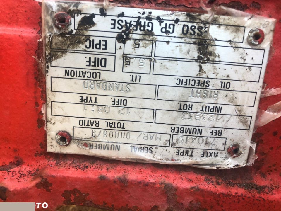 Manitou Carraro - Sworzeń Zwrotnicy - Ακραξόνιο για Γεωργικά μηχανήματα: φωτογραφία 1 Manitou Carraro - Sworzeń Zwrotnicy - Ακραξόνιο για Γεωργικά μηχανήματα: φωτογραφία 1