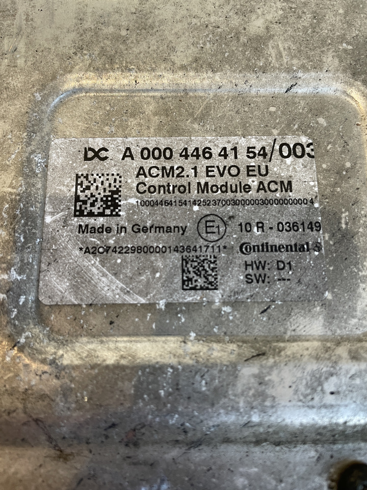 Mercedes Actros MP4 - wtyczka przewód wiązka modułu ACM sterownik Adblue A0004464154 - Ηλεκτρονική μονάδα ελέγχου για Γεωργικά μηχανήματα: φωτογραφία 2 Mercedes Actros MP4 - wtyczka przewód wiązka modułu ACM sterownik Adblue A0004464154 - Ηλεκτρονική μονάδα ελέγχου για Γεωργικά μηχανήματα: φωτογραφία 2