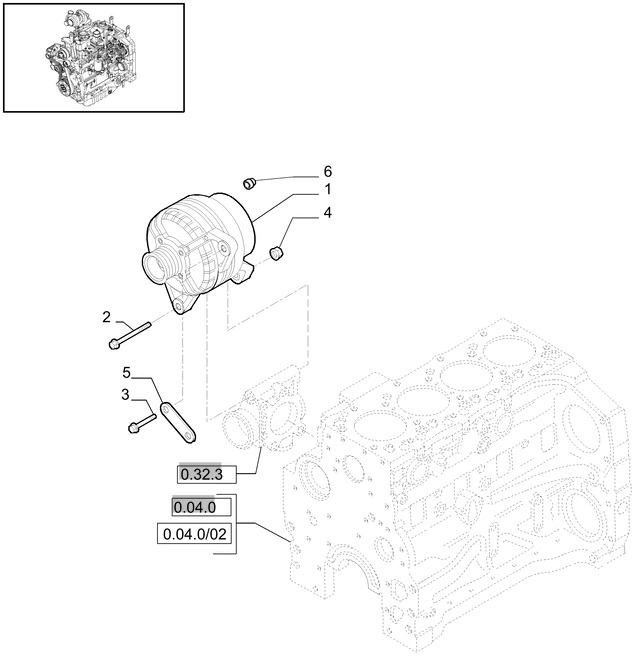 New Holland T6010 T6090 T6070 Regenerowany alterna 12v, 120a, w/ pulley 84141452R - Δυναμό για Τρακτέρ: φωτογραφία 1 New Holland T6010 T6090 T6070 Regenerowany alterna 12v, 120a, w/ pulley 84141452R - Δυναμό για Τρακτέρ: φωτογραφία 1