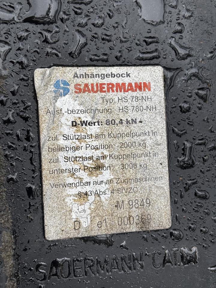 New Holland T6080 Rama Zaczepu Szyna Sauermann HS 78-NH HS 780-NH - Αμάξωμα και εξωτερικό για Γεωργικά μηχανήματα: φωτογραφία 5 New Holland T6080 Rama Zaczepu Szyna Sauermann HS 78-NH HS 780-NH - Αμάξωμα και εξωτερικό για Γεωργικά μηχανήματα: φωτογραφία 5