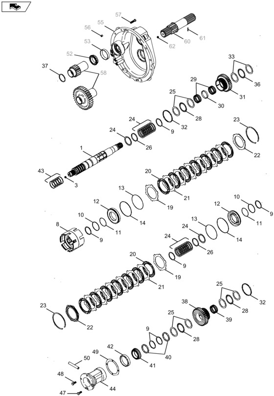 New Holland T6090 Shaft assy. 87425385 - Μετάδοσης κίνησης για Τρακτέρ: φωτογραφία 1 New Holland T6090 Shaft assy. 87425385 - Μετάδοσης κίνησης για Τρακτέρ: φωτογραφία 1