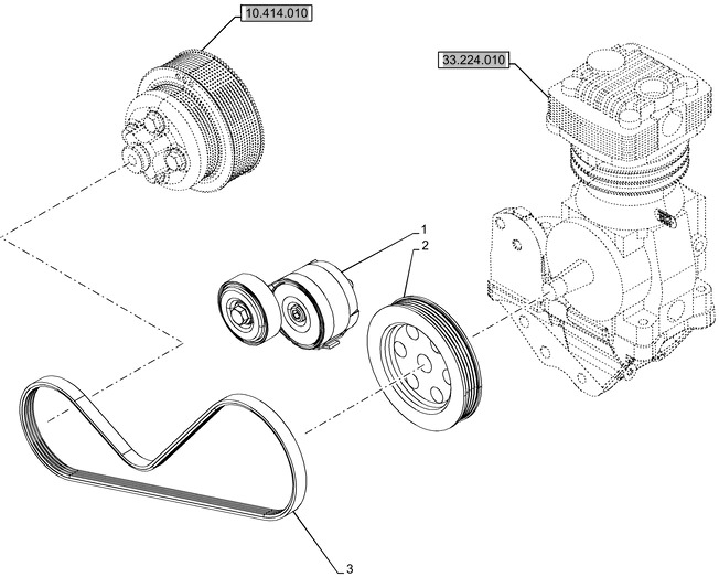 New Holland T6090 T6070 Napinacz pasa 87300104 - Τεντωτήρας ιμάντα για Γεωργικά μηχανήματα: φωτογραφία 1 New Holland T6090 T6070 Napinacz pasa 87300104 - Τεντωτήρας ιμάντα για Γεωργικά μηχανήματα: φωτογραφία 1