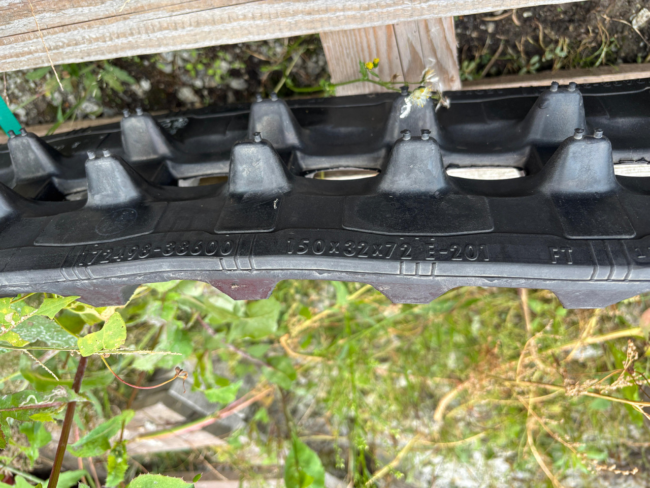 Yanmar SV05 SV05-A SV05-B Gąsienica Gumowa 172498-38600 150x32x72 - Ερπύστρια για Κατασκευή μηχανήματα: φωτογραφία 2 Yanmar SV05 SV05-A SV05-B Gąsienica Gumowa 172498-38600 150x32x72 - Ερπύστρια για Κατασκευή μηχανήματα: φωτογραφία 2