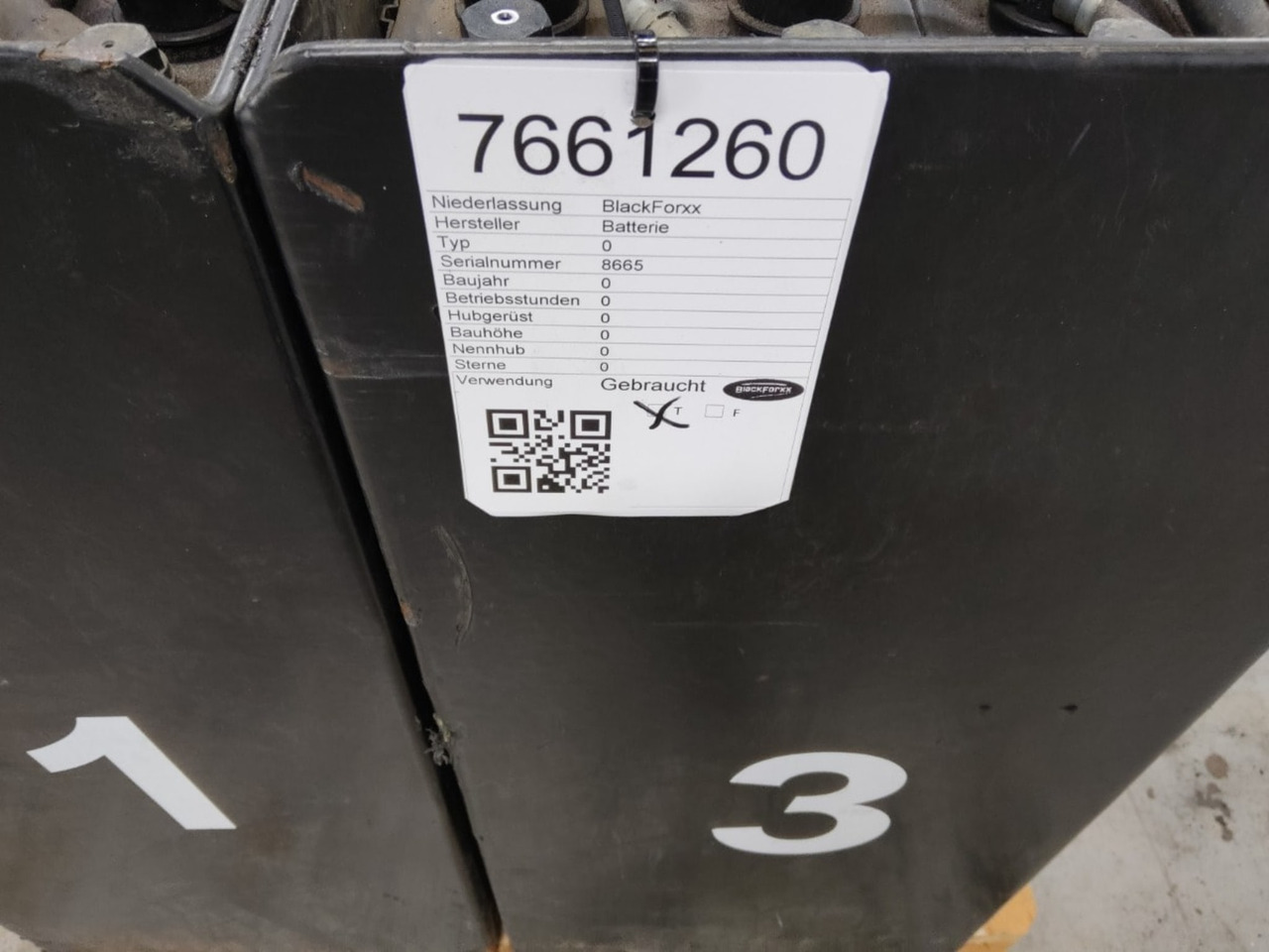 Battery Package - 2 Pcs. - Συσσωρευτής για Ανυψωτικό μηχάνημα: φωτογραφία 2 Battery Package - 2 Pcs. - Συσσωρευτής για Ανυψωτικό μηχάνημα: φωτογραφία 2