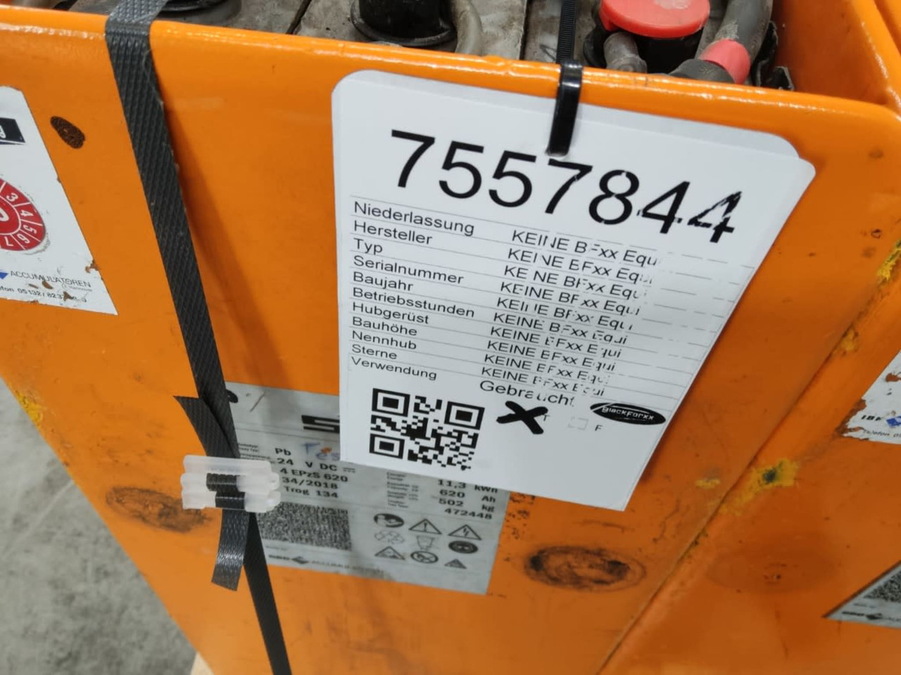 Battery Package - 2 Pcs. - Συσσωρευτής για Ανυψωτικό μηχάνημα: φωτογραφία 2 Battery Package - 2 Pcs. - Συσσωρευτής για Ανυψωτικό μηχάνημα: φωτογραφία 2