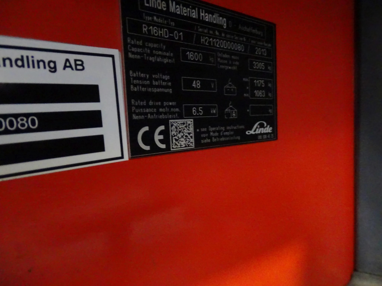 Linde R16HD-01 - Ανυψωτικό στενών δρόμων: φωτογραφία 5 Linde R16HD-01 - Ανυψωτικό στενών δρόμων: φωτογραφία 5