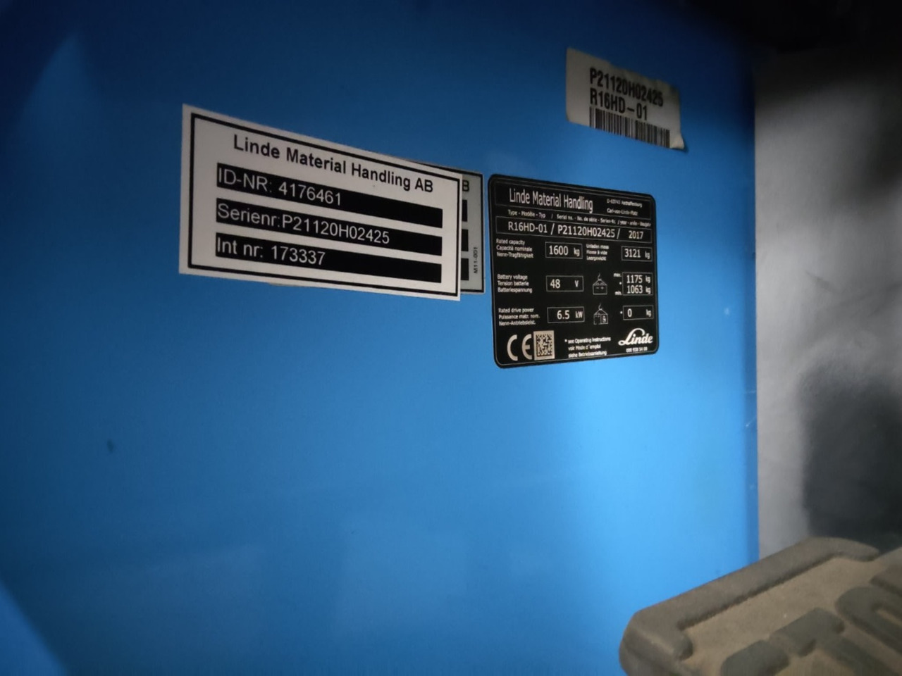 Linde R16HD - Ανυψωτικό στενών δρόμων: φωτογραφία 5 Linde R16HD - Ανυψωτικό στενών δρόμων: φωτογραφία 5