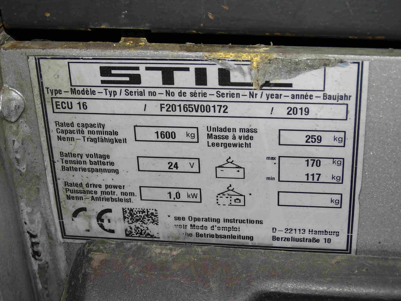 STILL ECU16 - Παλετοφόρο: φωτογραφία 2 STILL ECU16 - Παλετοφόρο: φωτογραφία 2