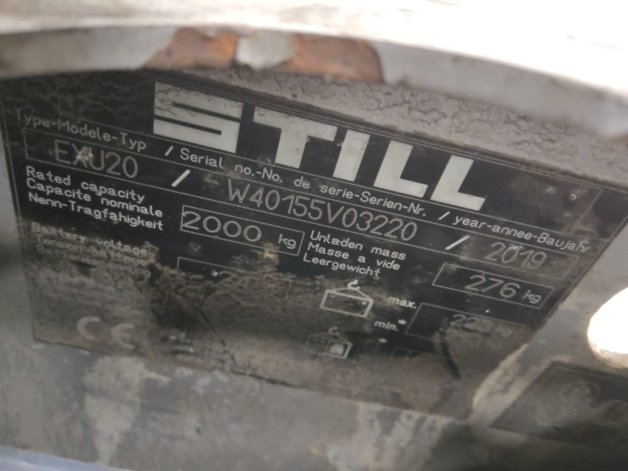 STILL EXU20 - Παλετοφόρο: φωτογραφία 2 STILL EXU20 - Παλετοφόρο: φωτογραφία 2