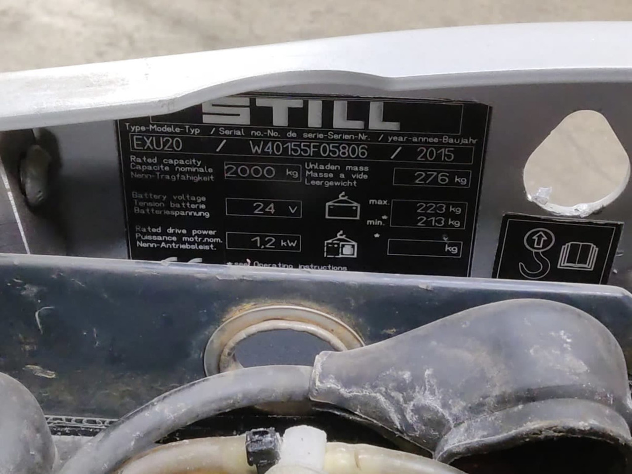 STILL EXU20 - Παλετοφόρο: φωτογραφία 2 STILL EXU20 - Παλετοφόρο: φωτογραφία 2
