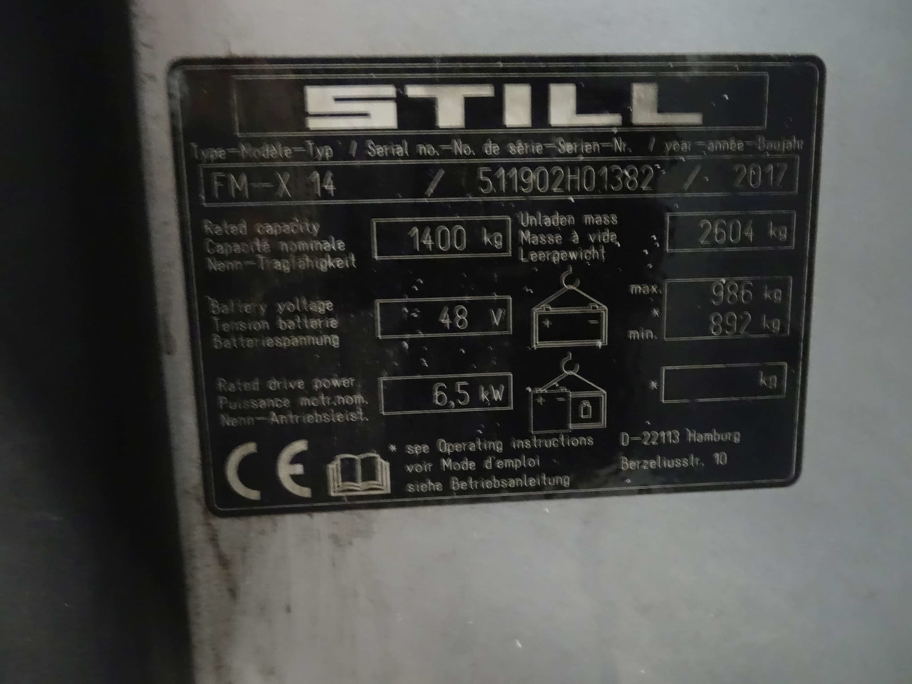 STILL FM-X14 - Ανυψωτικό στενών δρόμων: φωτογραφία 5 STILL FM-X14 - Ανυψωτικό στενών δρόμων: φωτογραφία 5