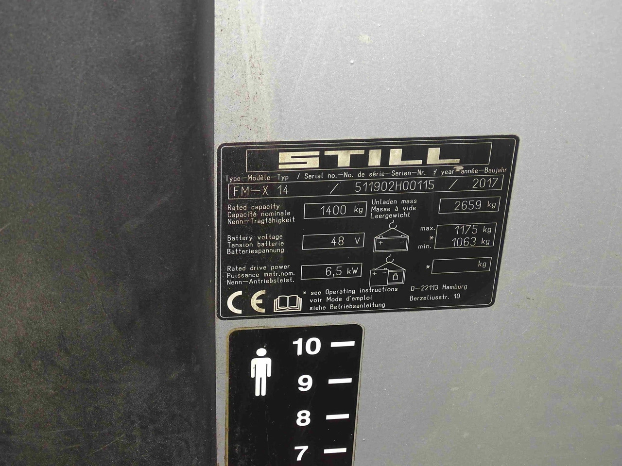 STILL FM-X14 - Ανυψωτικό στενών δρόμων: φωτογραφία 5 STILL FM-X14 - Ανυψωτικό στενών δρόμων: φωτογραφία 5