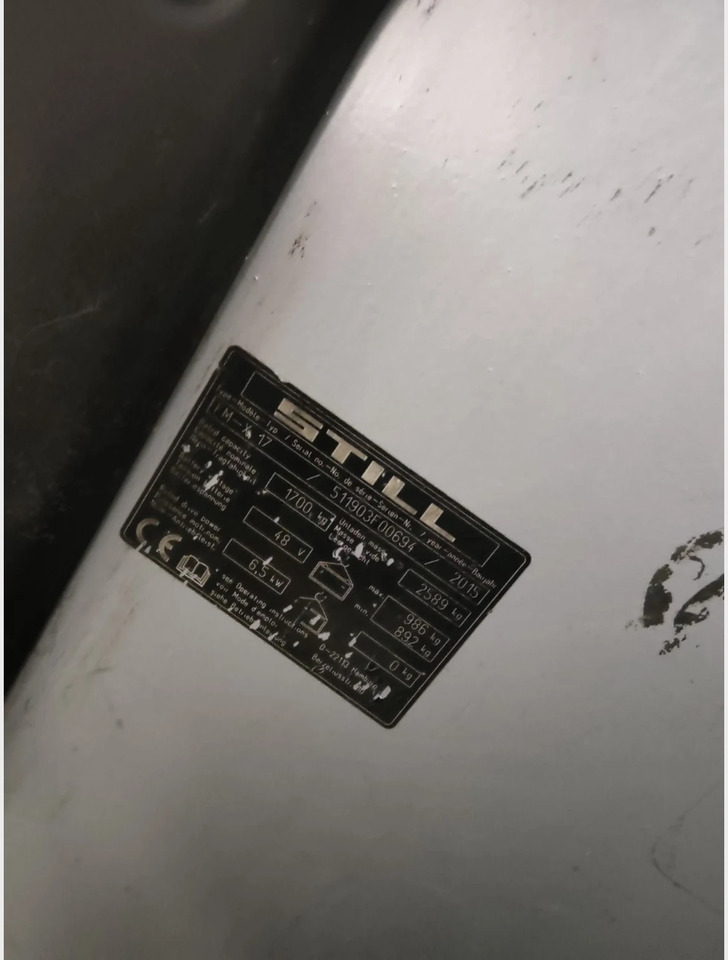 STILL FM-X17 - Ανυψωτικό στενών δρόμων: φωτογραφία 5 STILL FM-X17 - Ανυψωτικό στενών δρόμων: φωτογραφία 5