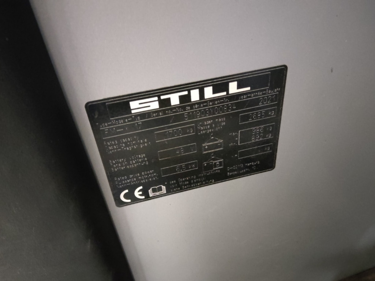 STILL FM-X17 - Ανυψωτικό στενών δρόμων: φωτογραφία 5 STILL FM-X17 - Ανυψωτικό στενών δρόμων: φωτογραφία 5