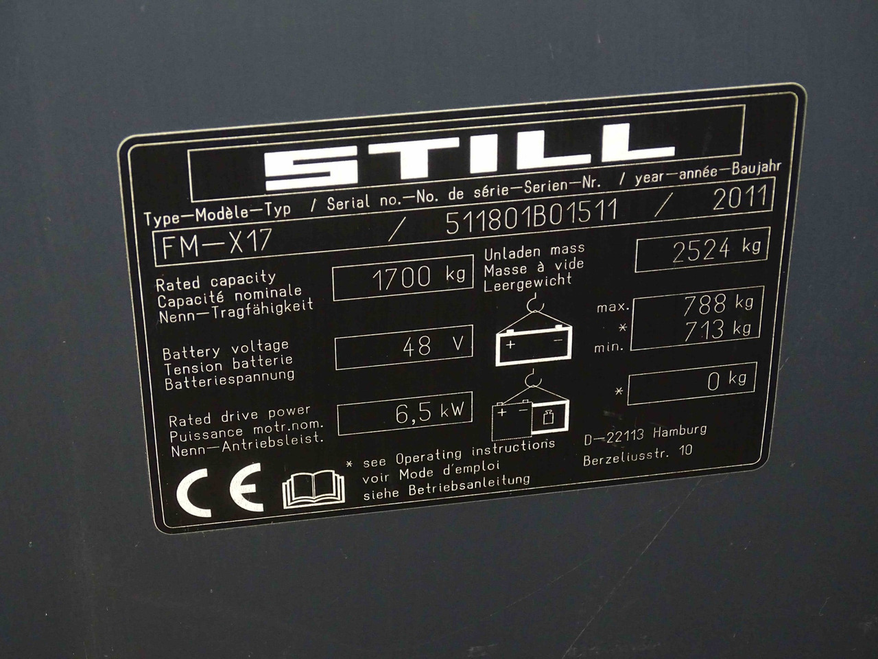 STILL FM-X17 - Ανυψωτικό στενών δρόμων: φωτογραφία 2 STILL FM-X17 - Ανυψωτικό στενών δρόμων: φωτογραφία 2