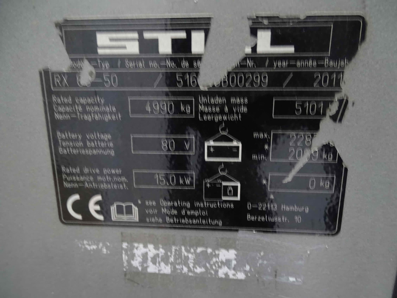 STILL RX60-50 - Ηλεκτροκίνητο περονοφόρο: φωτογραφία 2 STILL RX60-50 - Ηλεκτροκίνητο περονοφόρο: φωτογραφία 2