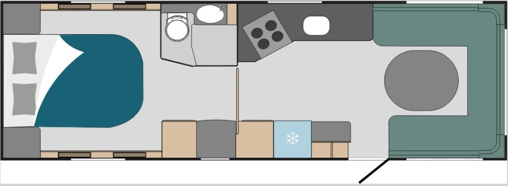 Polar 730 QA 30% RABATT LUXUS KLIMA AKTION - Ρυμουλκούμενο τροχόσπιτο: φωτογραφία 2 Polar 730 QA 30% RABATT LUXUS KLIMA AKTION - Ρυμουλκούμενο τροχόσπιτο: φωτογραφία 2