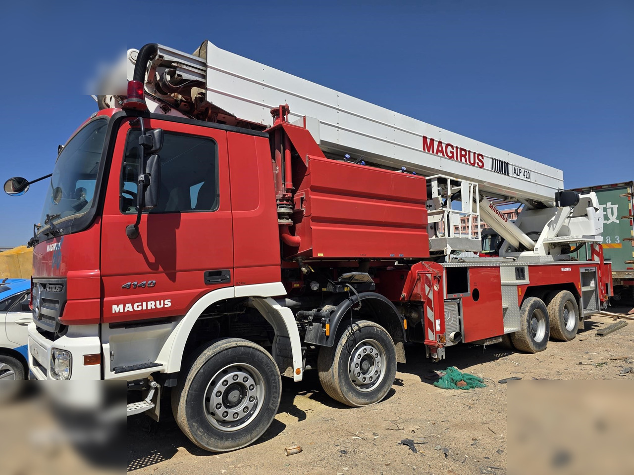 2011 MERCEDES-BENZ ACTROS 4140 - Φορτηγό με εναέρια πλατφόρμα: φωτογραφία 1 2011 MERCEDES-BENZ ACTROS 4140 - Φορτηγό με εναέρια πλατφόρμα: φωτογραφία 1