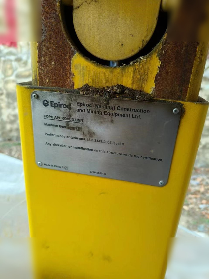 2021 EPIROC BOOMER K111 - Μηχάνημα διάτρησης οριζόντιος: φωτογραφία 2 2021 EPIROC BOOMER K111 - Μηχάνημα διάτρησης οριζόντιος: φωτογραφία 2