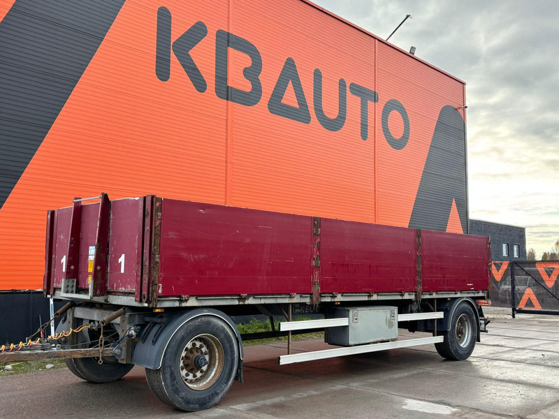KEL-BERG PRAH 18 BPW AXLES / EXTENDABLE DRAWBAR - Τρέιλερ πλατφόρμα/ Καρότσα: φωτογραφία 1 KEL-BERG PRAH 18 BPW AXLES / EXTENDABLE DRAWBAR - Τρέιλερ πλατφόρμα/ Καρότσα: φωτογραφία 1