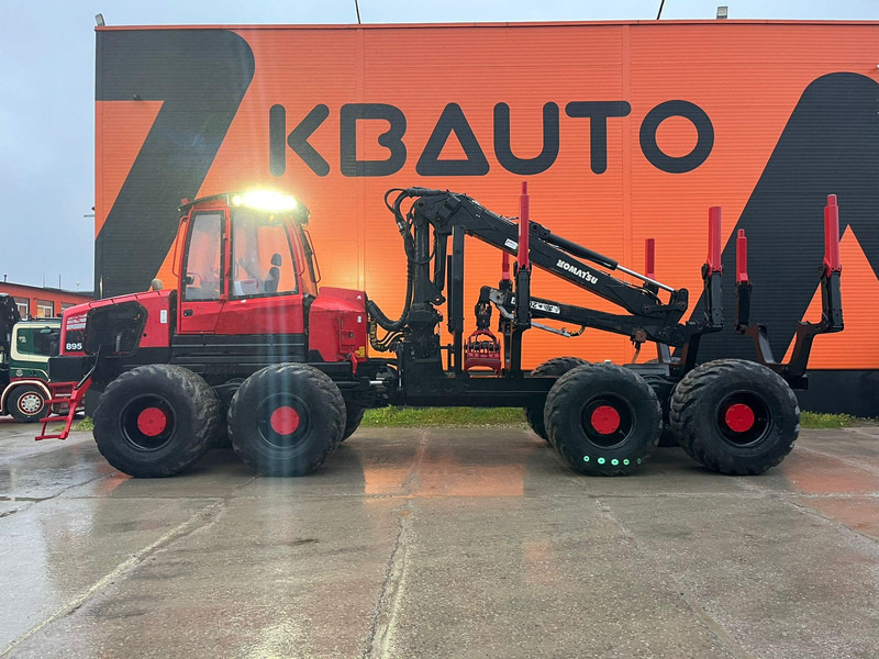 Komatsu 895 8x8 LOADFLEX / CRANE 165F - Δασική ρυμούλκα: φωτογραφία 3 Komatsu 895 8x8 LOADFLEX / CRANE 165F - Δασική ρυμούλκα: φωτογραφία 3