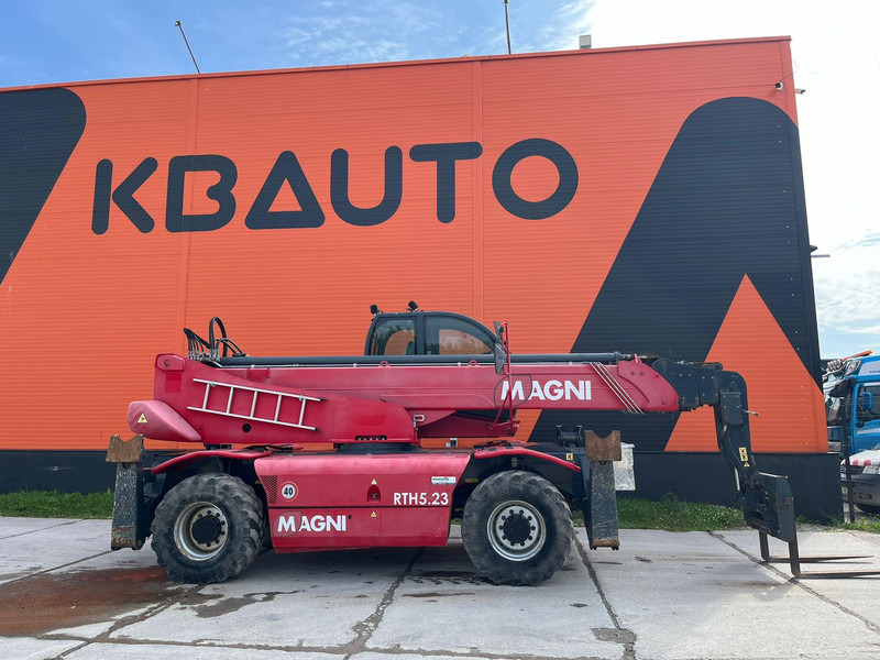 MAGNI RTH 5.23 FORKS / BUCKET / BASKET / WINCH / BOOM - Τηλεσκοπικός φορτωτής: φωτογραφία 5 MAGNI RTH 5.23 FORKS / BUCKET / BASKET / WINCH / BOOM - Τηλεσκοπικός φορτωτής: φωτογραφία 5