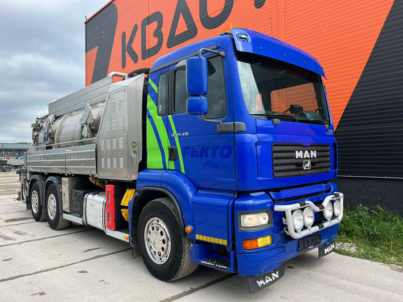 MAN TGA 26.430 6x2*4 TANK 13700 l / VACUUM MORO PM200R - 2283 hours / PRESSURE Pratissoli KF38 - 40 l/min - 150 bar - Όχημα εκκένωσης βόθρων: φωτογραφία 3 MAN TGA 26.430 6x2*4 TANK 13700 l / VACUUM MORO PM200R - 2283 hours / PRESSURE Pratissoli KF38 - 40 l/min - 150 bar - Όχημα εκκένωσης βόθρων: φωτογραφία 3
