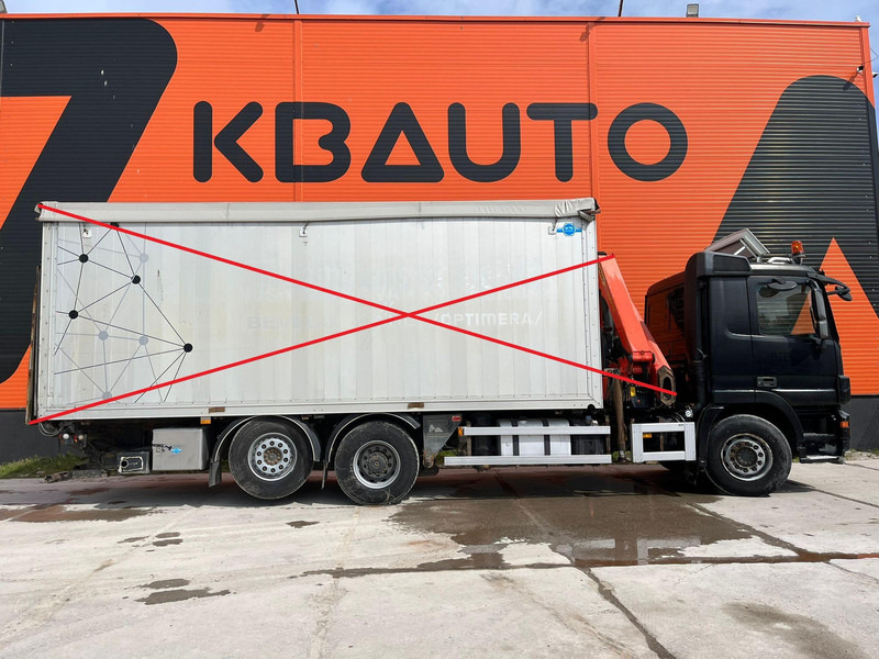 Mercedes-Benz Actros 2536 6x2*4 PK18002 / BOX L=6965 mm - Φορτηγό σασί, Φορτηγό με γερανό: φωτογραφία 4 Mercedes-Benz Actros 2536 6x2*4 PK18002 / BOX L=6965 mm - Φορτηγό σασί, Φορτηγό με γερανό: φωτογραφία 4