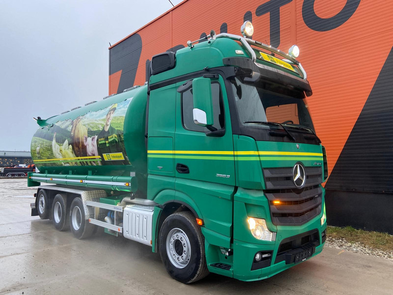 Mercedes-Benz Actros 3563 8x4*4 RETARDER / TANK 34000 l - Φορτηγό βυτιοφόρο: φωτογραφία 4 Mercedes-Benz Actros 3563 8x4*4 RETARDER / TANK 34000 l - Φορτηγό βυτιοφόρο: φωτογραφία 4
