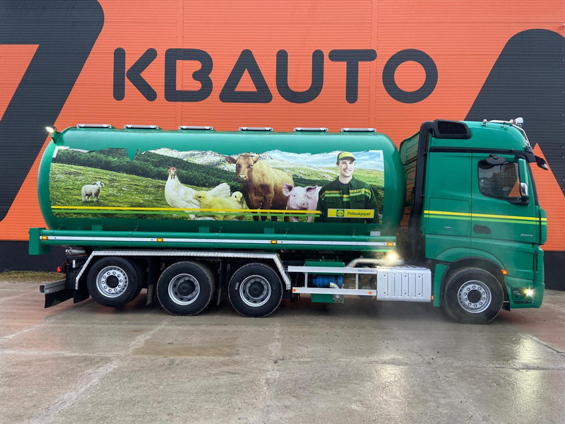 Mercedes-Benz Actros 3563 8x4*4 RETARDER / TANK 34000 l - Φορτηγό βυτιοφόρο: φωτογραφία 5 Mercedes-Benz Actros 3563 8x4*4 RETARDER / TANK 34000 l - Φορτηγό βυτιοφόρο: φωτογραφία 5