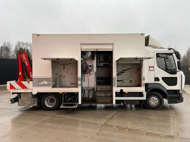 Μίσθωση Renault D12 4x2 WORKSHOP ON WHEELS / FASSI M30A.13 / BOX L=4459 mm Renault D12 4x2 WORKSHOP ON WHEELS / FASSI M30A.13 / BOX L=4459 mm: φωτογραφία 8