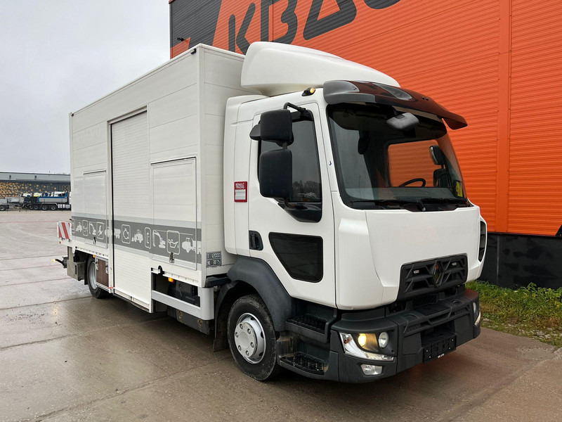 Renault D12 4x2 WORKSHOP ON WHEELS / FASSI M30A.13 / BOX L=4459 mm - Φορτηγό κόφα: φωτογραφία 3 Renault D12 4x2 WORKSHOP ON WHEELS / FASSI M30A.13 / BOX L=4459 mm - Φορτηγό κόφα: φωτογραφία 3