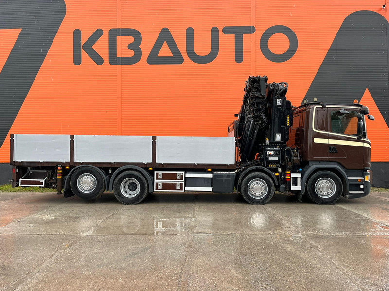 Scania G 450 8x2*6 HIAB 622E-8 + JIB / PLATFORM L=6715 mm - Φορτηγό με ανοιχτή καρότσα, Φορτηγό με γερανό: φωτογραφία 5 Scania G 450 8x2*6 HIAB 622E-8 + JIB / PLATFORM L=6715 mm - Φορτηγό με ανοιχτή καρότσα, Φορτηγό με γερανό: φωτογραφία 5