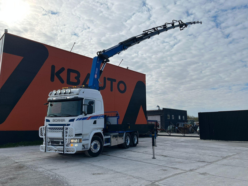 Scania G 490 6x2 HMF 5020 K6 + JIB / RETARDER - Τράκτορας: φωτογραφία 1 Scania G 490 6x2 HMF 5020 K6 + JIB / RETARDER - Τράκτορας: φωτογραφία 1