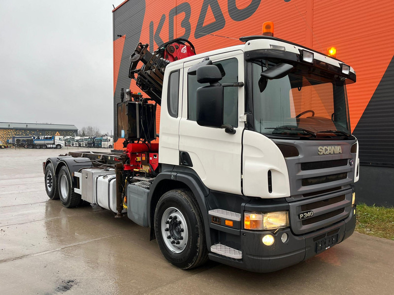 Scania P 340 6x2*4 FERRARI 726 / LIFT L=5138 mm - Φορτηγό με σύστημα καλωδίων, Φορτηγό με γερανό: φωτογραφία 4 Scania P 340 6x2*4 FERRARI 726 / LIFT L=5138 mm - Φορτηγό με σύστημα καλωδίων, Φορτηγό με γερανό: φωτογραφία 4