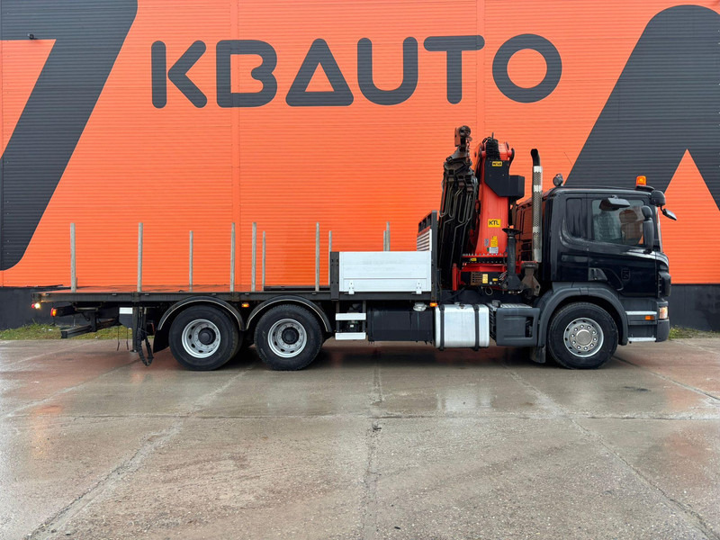 Scania P 380 6x2 PK 44002 + WINCH / PLATFORM L=6090 mm - Φορτηγό με ανοιχτή καρότσα, Φορτηγό με γερανό: φωτογραφία 5 Scania P 380 6x2 PK 44002 + WINCH / PLATFORM L=6090 mm - Φορτηγό με ανοιχτή καρότσα, Φορτηγό με γερανό: φωτογραφία 5