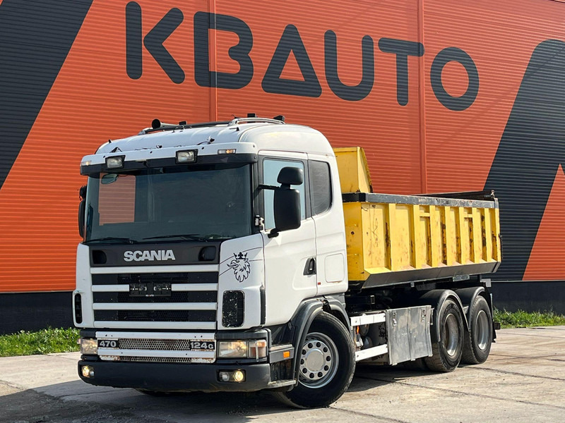 Scania R 124 6x4 BOX L=5201 mm - Φορτηγό ανατρεπόμενο: φωτογραφία 1 Scania R 124 6x4 BOX L=5201 mm - Φορτηγό ανατρεπόμενο: φωτογραφία 1