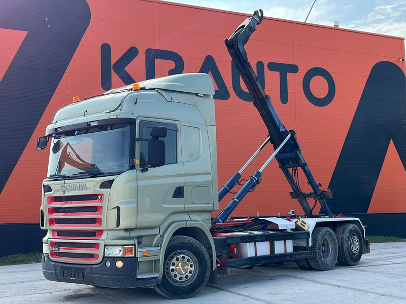 Scania R 420 6x2 PALFINGER T 20 ton / L=5450 mm / RETARDER - Φορτηγό φόρτωσης γάντζου: φωτογραφία 2 Scania R 420 6x2 PALFINGER T 20 ton / L=5450 mm / RETARDER - Φορτηγό φόρτωσης γάντζου: φωτογραφία 2