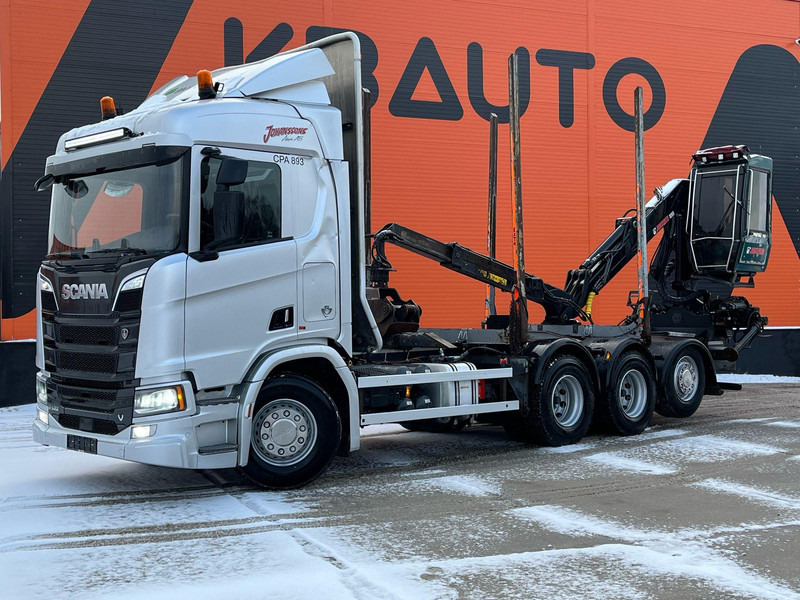 Scania R 520 8x4*4 RETARDER - Φορτηγό ξυλείας, Φορτηγό με γερανό: φωτογραφία 2 Scania R 520 8x4*4 RETARDER - Φορτηγό ξυλείας, Φορτηγό με γερανό: φωτογραφία 2