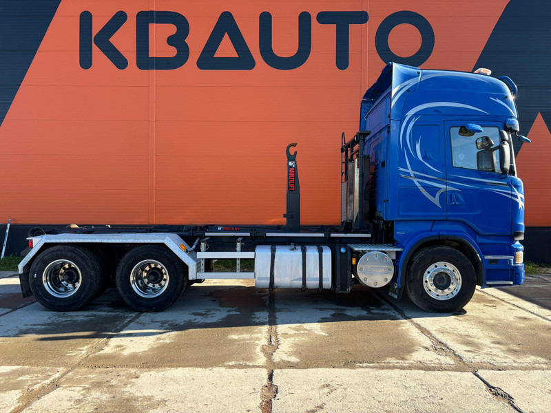 Scania R 620 6x4 MULTILIFT 20 ton / L=5400 mm / RETARDER - Φορτηγό φόρτωσης γάντζου: φωτογραφία 5 Scania R 620 6x4 MULTILIFT 20 ton / L=5400 mm / RETARDER - Φορτηγό φόρτωσης γάντζου: φωτογραφία 5