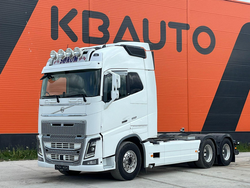 Volvo FH 16 650 6x2 9 TON FRONT AXLE / RETARDER / CHASSIS L=6100 mm - Φορτηγό σασί: φωτογραφία 1 Volvo FH 16 650 6x2 9 TON FRONT AXLE / RETARDER / CHASSIS L=6100 mm - Φορτηγό σασί: φωτογραφία 1