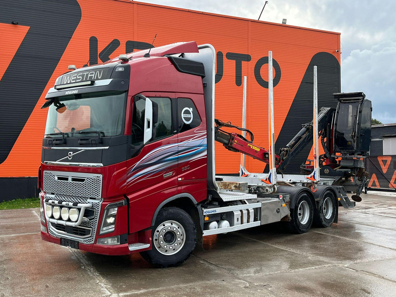 Volvo FH 16 650 6x4 Jonsered J1088ST. 96 - Φορτηγό ξυλείας, Φορτηγό με γερανό: φωτογραφία 1 Volvo FH 16 650 6x4 Jonsered J1088ST. 96 - Φορτηγό ξυλείας, Φορτηγό με γερανό: φωτογραφία 1